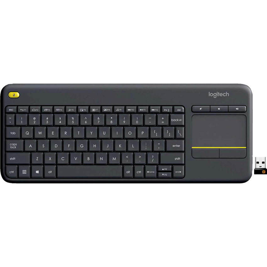 Logitech® K400 Plus Wireless Touch Keyboard English