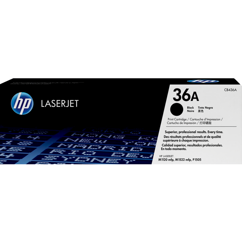 HP LaserJet Laser Cartridge #36A Black