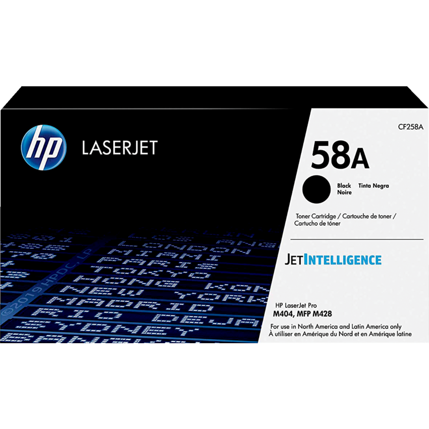 HP Laser Cartridge #58A Black