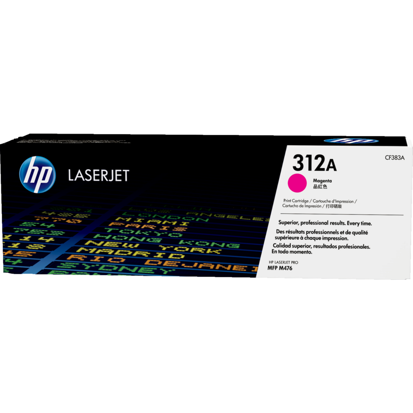 HP Laser Cartridge CF383A #312A Magenta