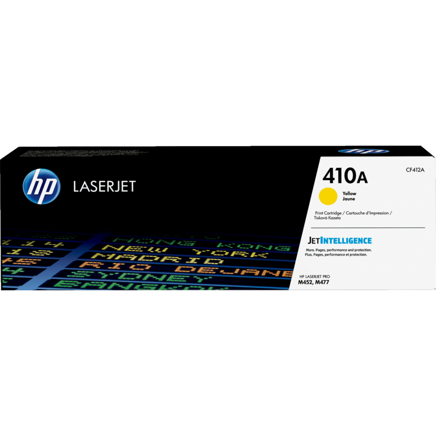 HP Laser Cartridge #410A Yellow