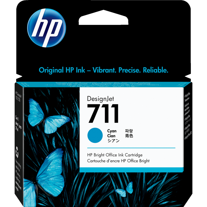 HP Inkjet Cartridge #711 Magenta