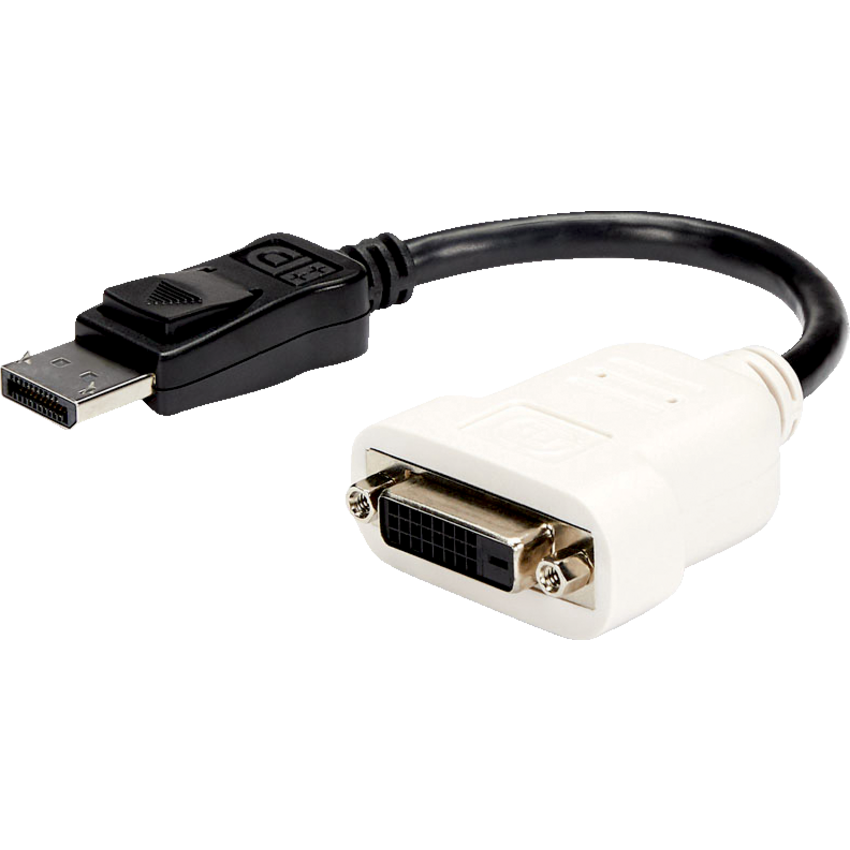StarTech DisplayPort to DVI Video Adapter Converter 9.5" Black