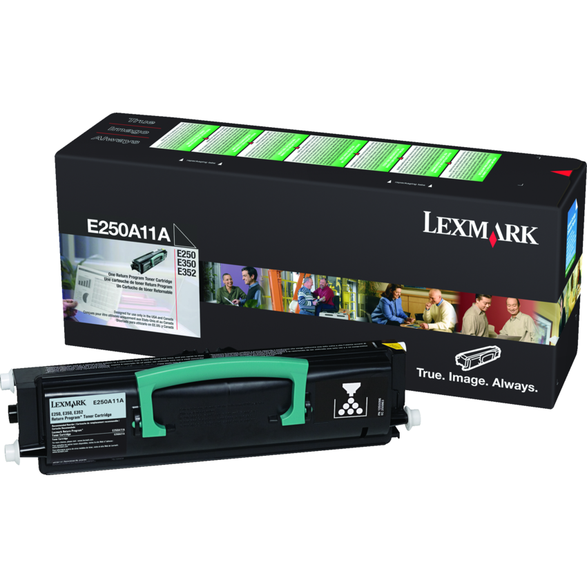 Lexmark® Laser Cartridge Return Program E250A11A Black