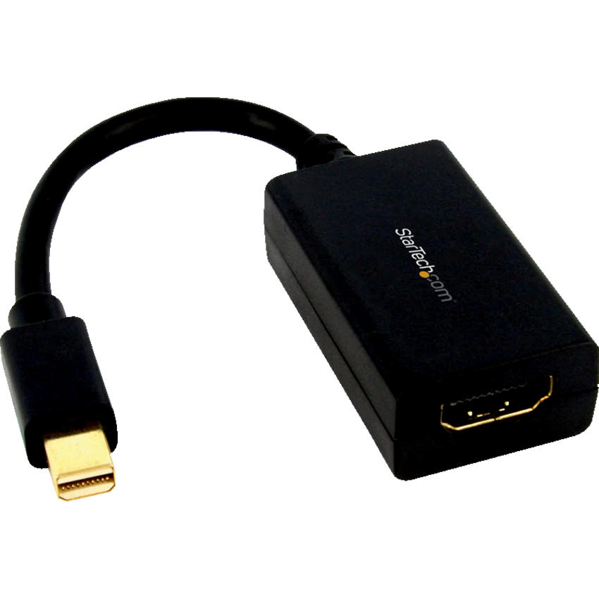 StarTech Mini DisplayPort to HDMI Video Adaptor 5.1" Black