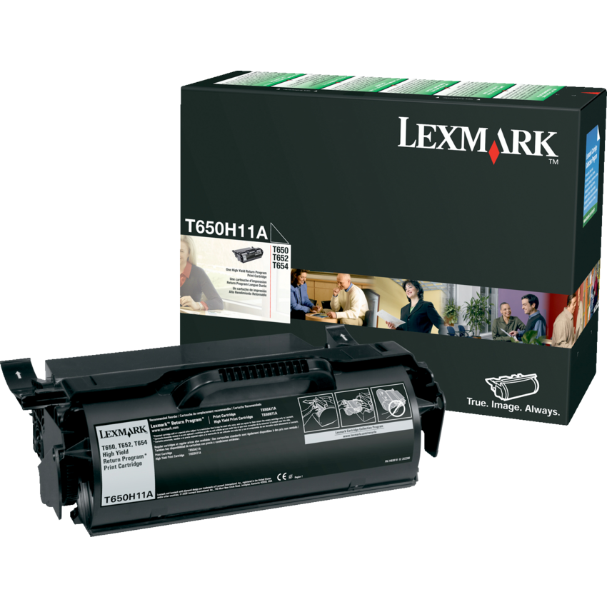 Lexmark® Laser Cartridge High Yield Return Program T650H11A