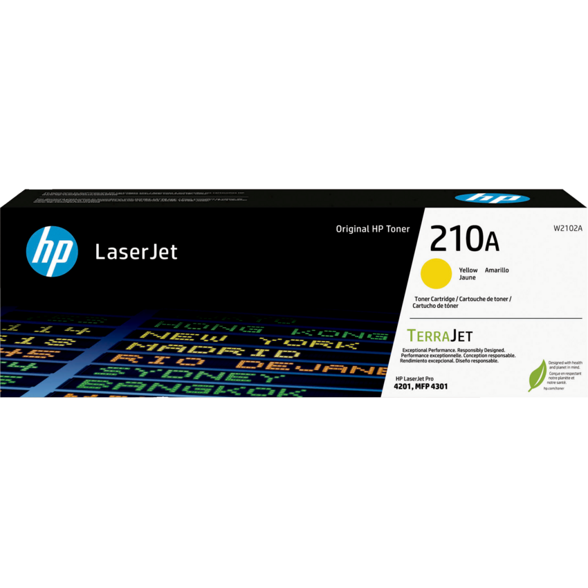 HP LaserJet Laser Cartridge #210A Yellow