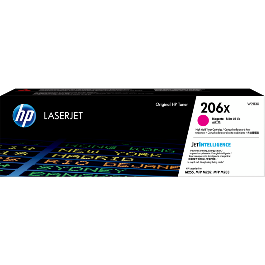 HP LaserJet Laser Cartridge #206X High Yield Magenta