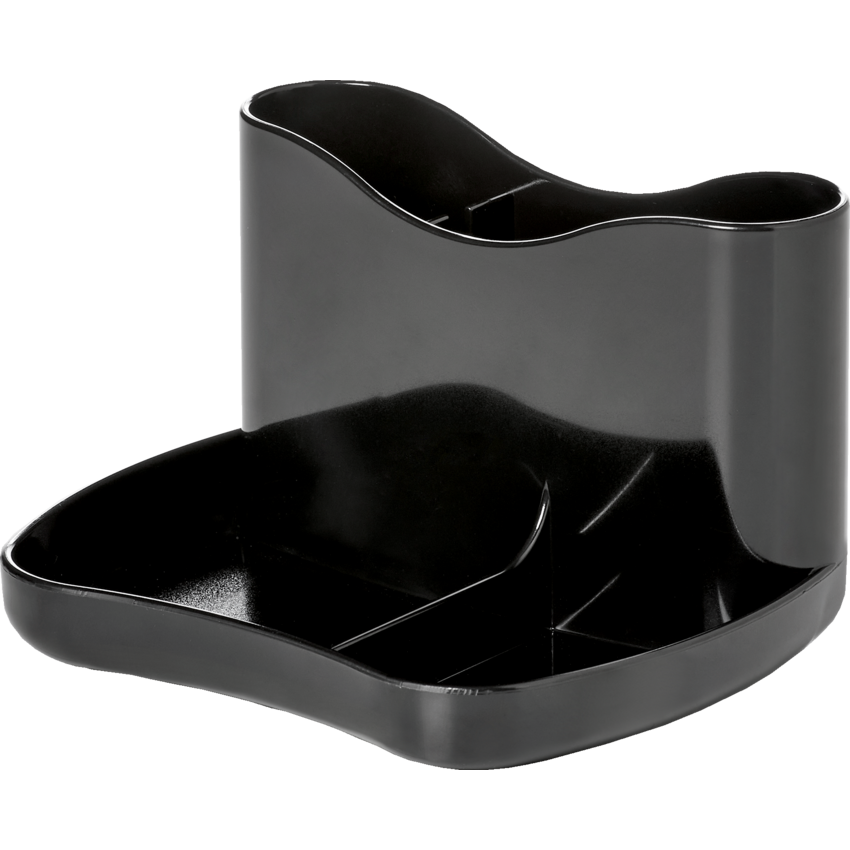 Deflecto® Antimicrobial Desk Caddy Black