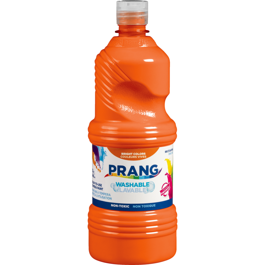 Prang® Washable Ready-To-Use Tempera Paint 946 mL Orange