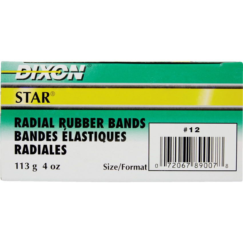 Dixon® Star® Rubber Bands #12 1/4 lb