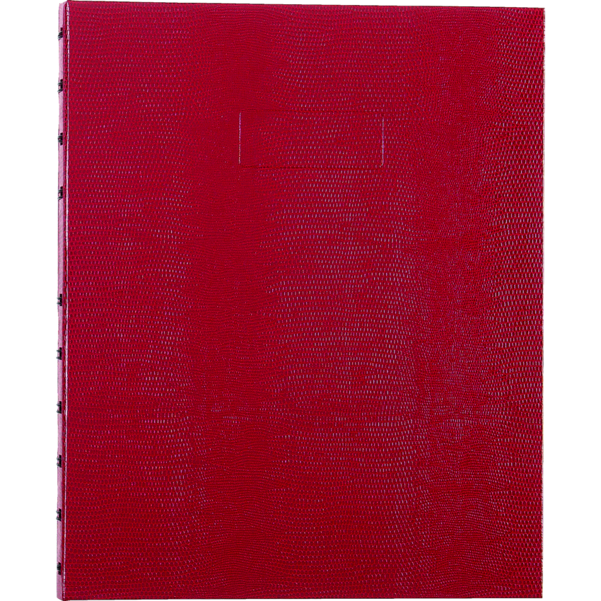 Blueline® NotePro™ Notebook Ruled 10-3/4" x 8-1/2" 150pgs Red