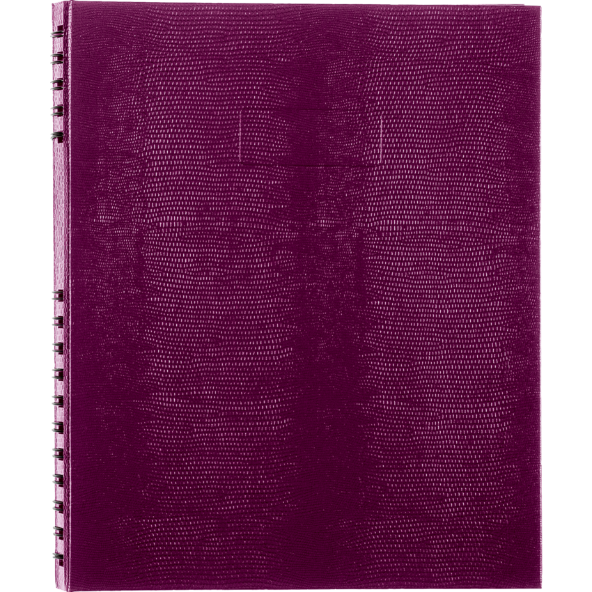 Blueline® NotePro™ Notebook Ruled 10-3/4" x 8-1/2" 200pgs Grape