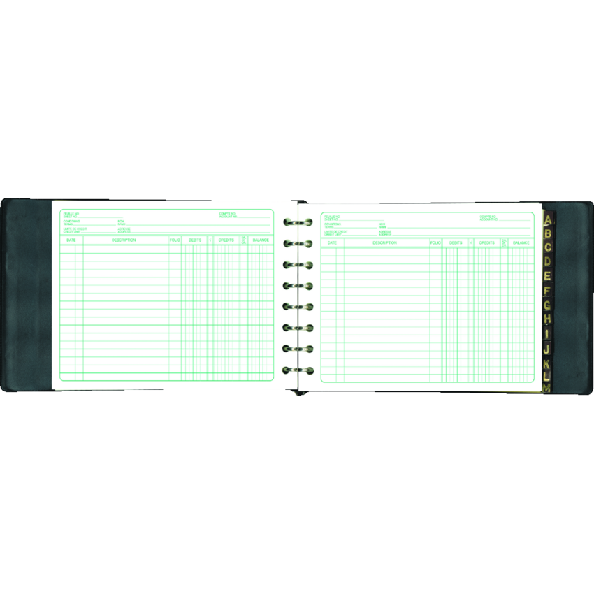 Blueline® Ledger Binder Set 6-3/16" x 10”