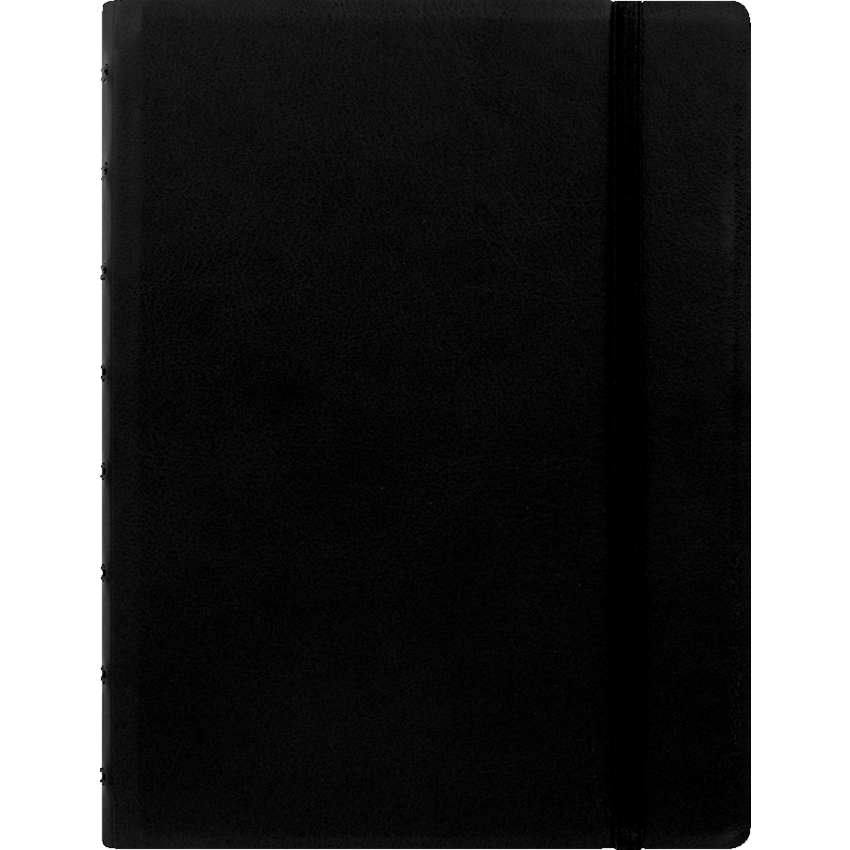 Filofax® Notebook A5 Size 8-1/4" x 5-3/4" Black