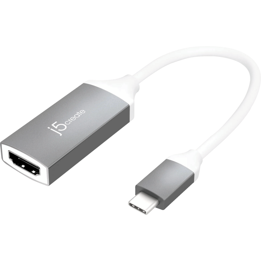 j5create® USB-C® to 4K HDMI™ Adaptor Grey
