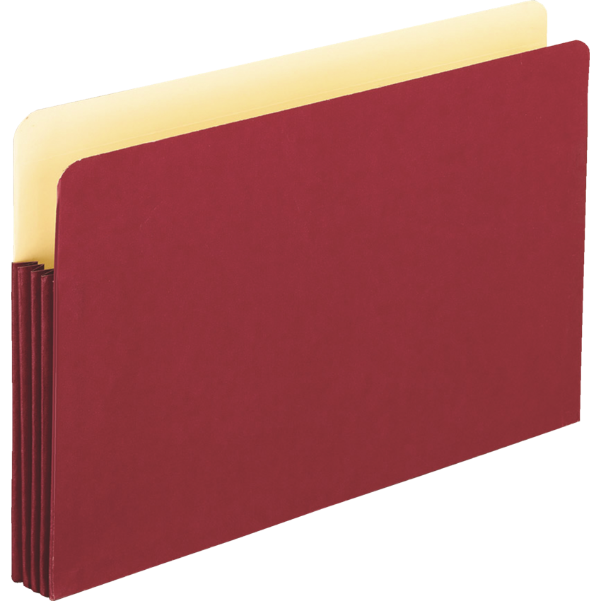 Pendaflex® Coloured Pocket 3-1/2" Expansion Legal Red
