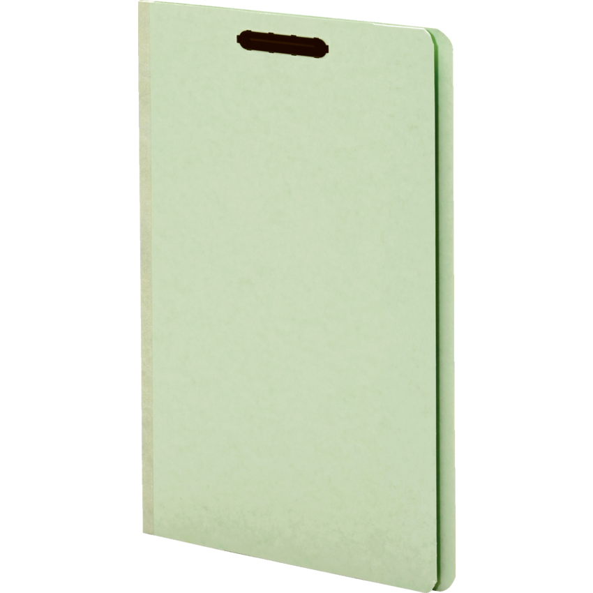 Pendaflex® Pressboard Fastener Folder Legal Green