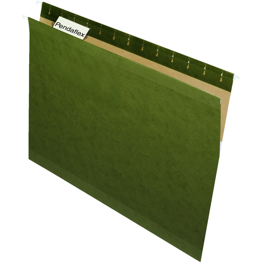 Pendaflex® Reversaflex® Flexible Tabs 2" Clear 25/pkg