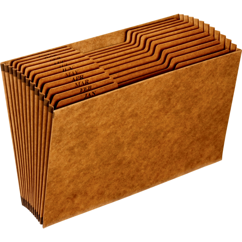 Pendaflex® Open-Top Expanding File Jan-Dec Legal