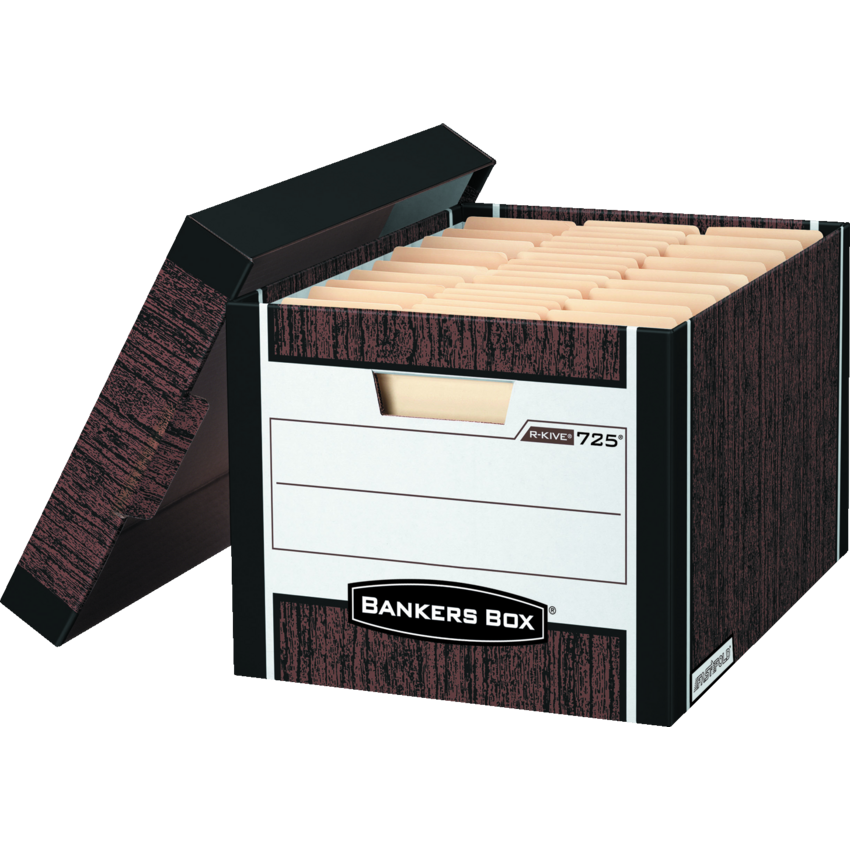 Bankers Box® R-Kive® Storage Boxes 12" x 15" x 10" 12 boxes/ctn