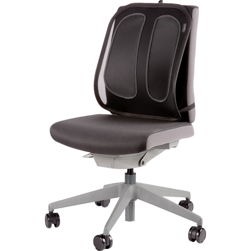 Fellowes® Office Suites™ Mesh Back Support Black