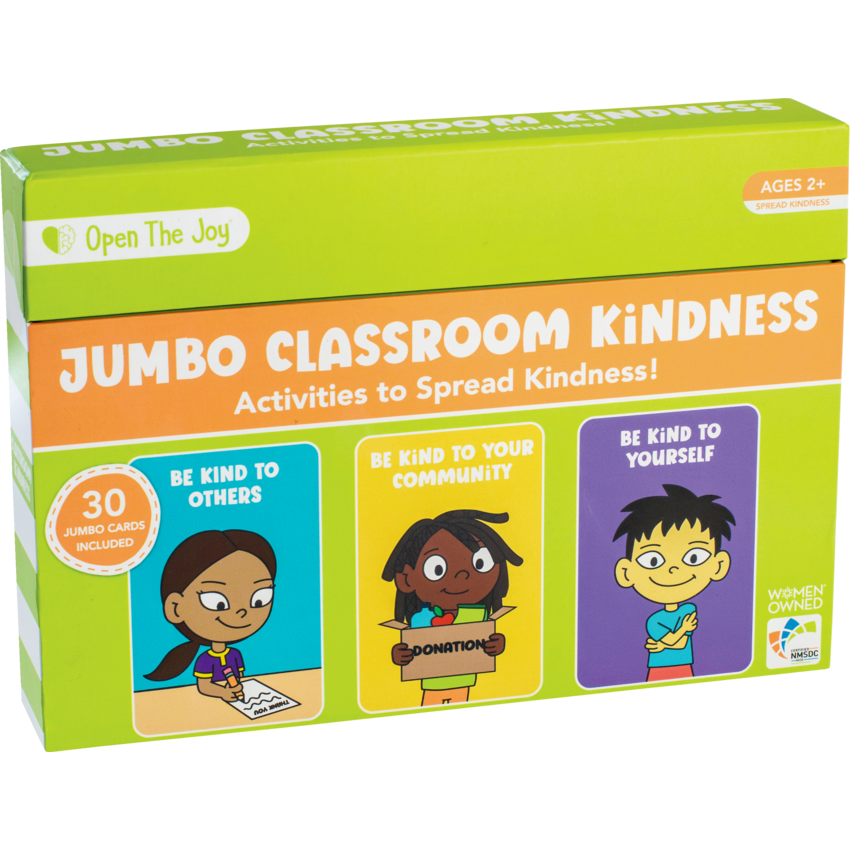 Open The Joy® Jumbo Kindness Cards English 30/pkg