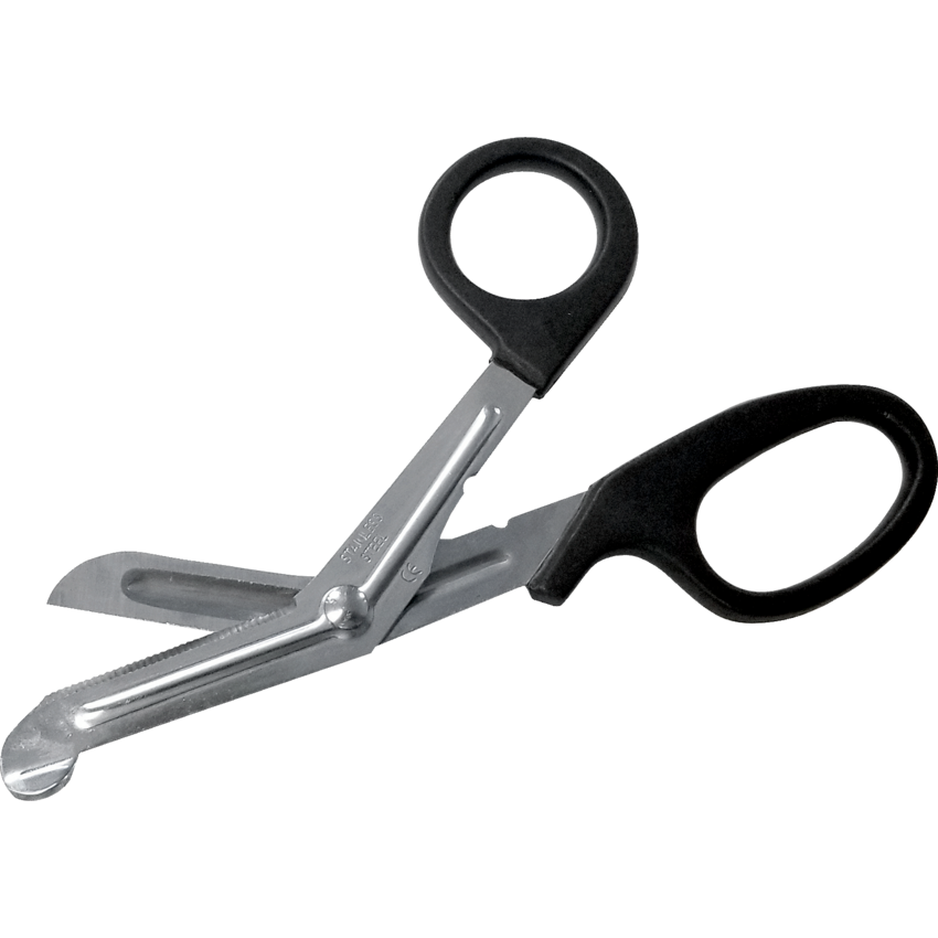 First Aid Central® Bandage Shears Black