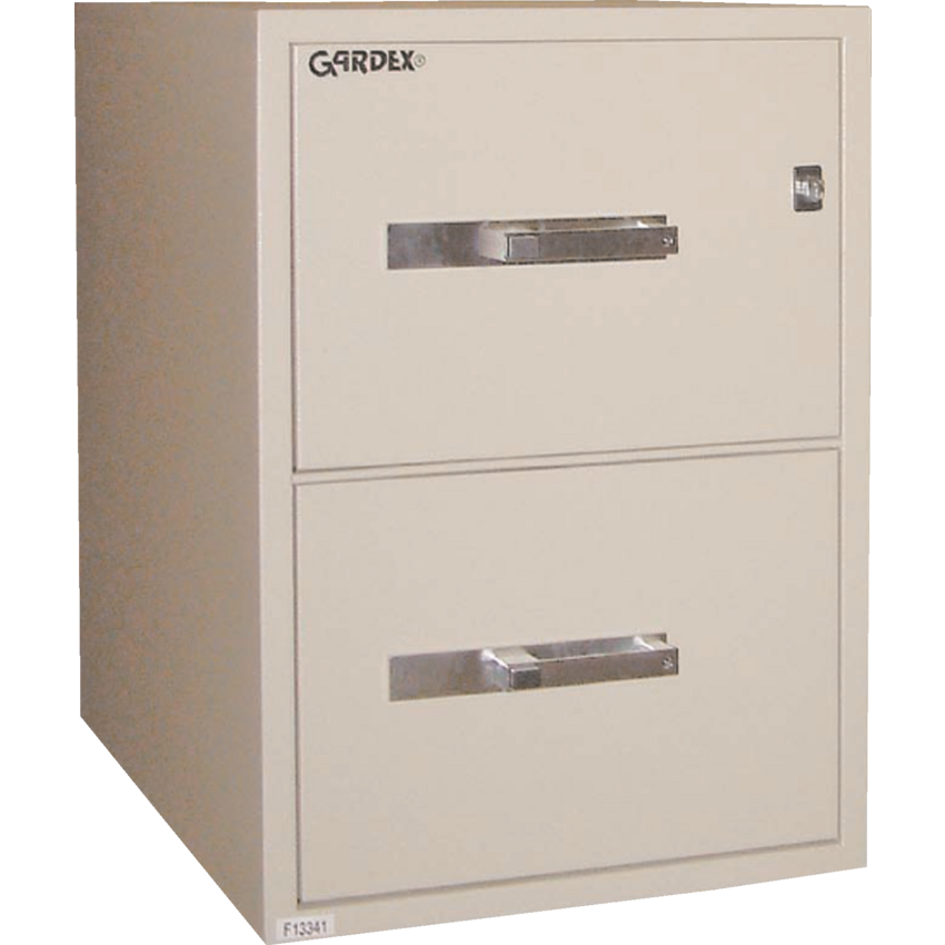 Gardex® Insulated Filing Cabinet 2-Drawer Legal Beige