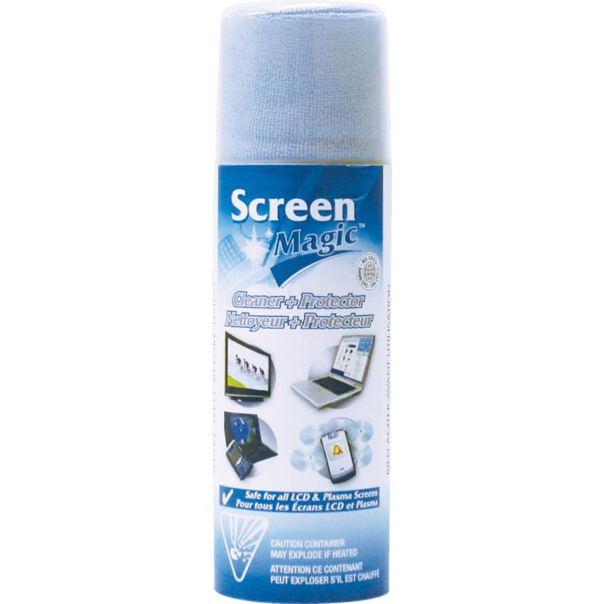 Exponent® Screen Magic? Cleaner and Protector Spray with Cleaning Cloth 16oz