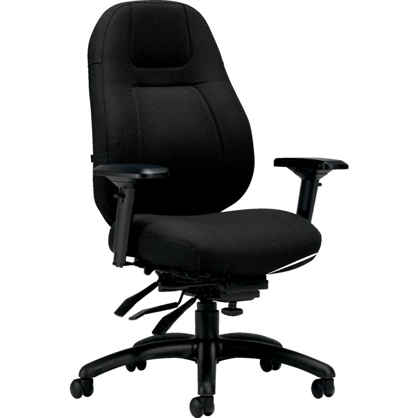 Basics® ObusForme® Elite Multi-Tilter Chair Medium Back Carbon