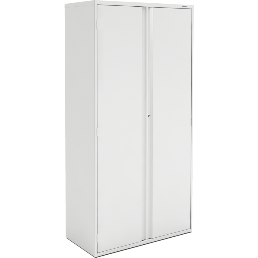 Offices to Go MVLSTOR Storage Cabinet 4 Shelves Designer White