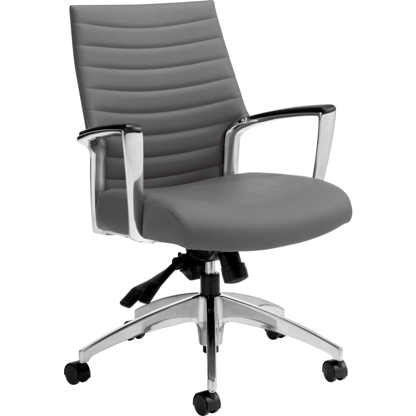 Global® Accord™ Medium Back Tilter Chair Allante Fabric Gibralter