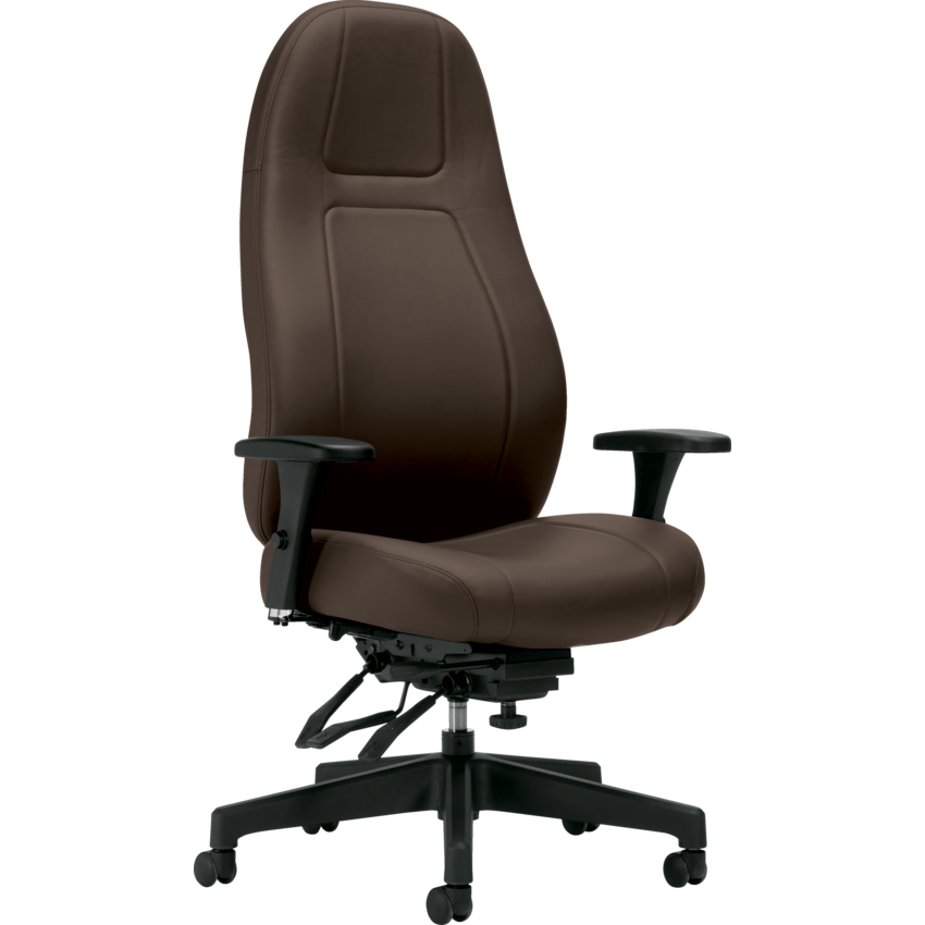 Basics® ObusForme® Elite XL Multi-Tilter Chairs Extra Tall High Back Dark Brown