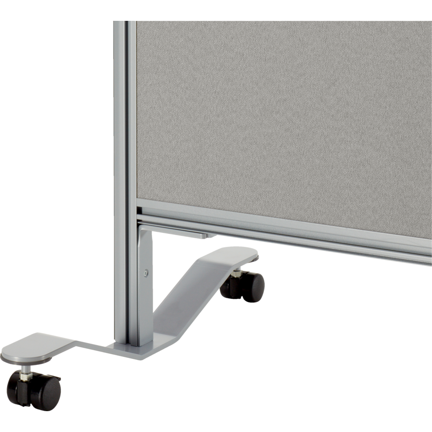 Offices to Go® Panel Single Mobile Foot Tungsten