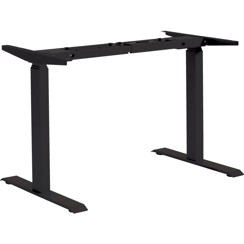 Offices to Go® Newland™ Electric Height Adjustable Table Base Three Stage Black