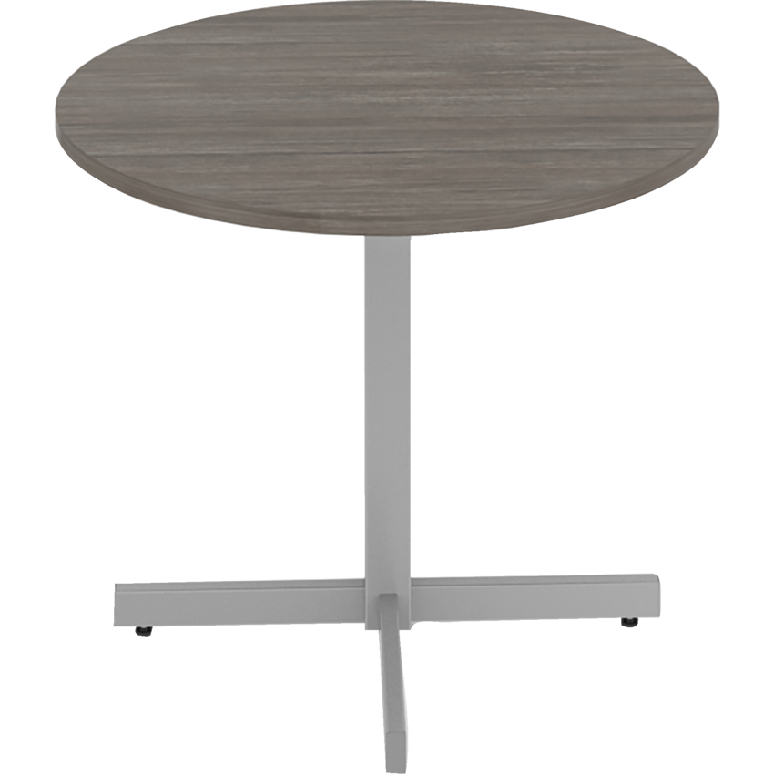 Offices to Go® Newland™ Table Round top 36" x 29"H Absolute Acajou finish