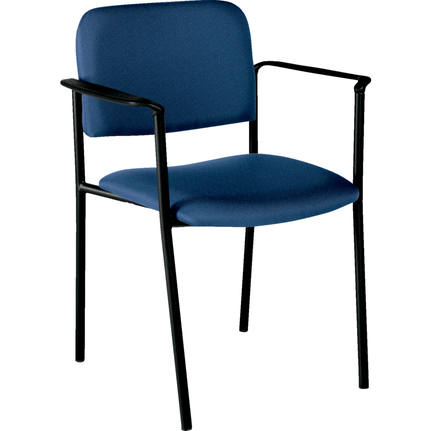 Offices To Go Minto Stacking Chair with Arms Admiral