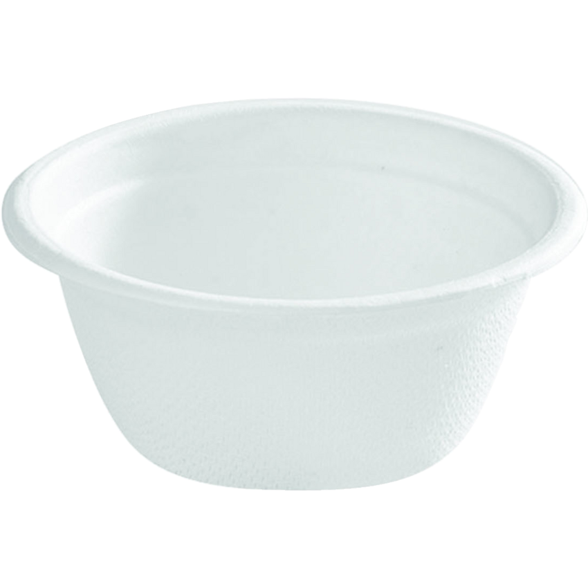 Globe™ Compostable Portion Cup Lids White 2 oz 100/pkg