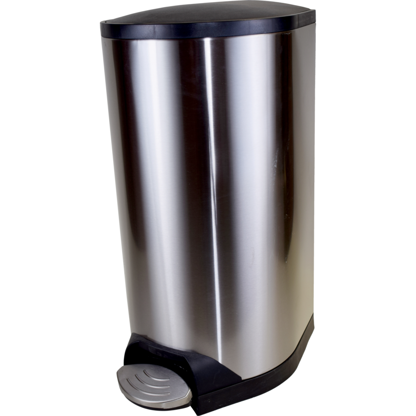 Globe™ Step-On Waste Container with Soft Close Lid 20 L