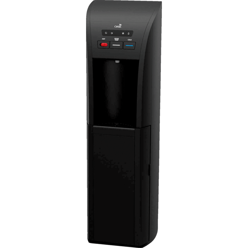 Oasis® Aquarius Tri-Temp Bottom Loading Water Dispenser Black