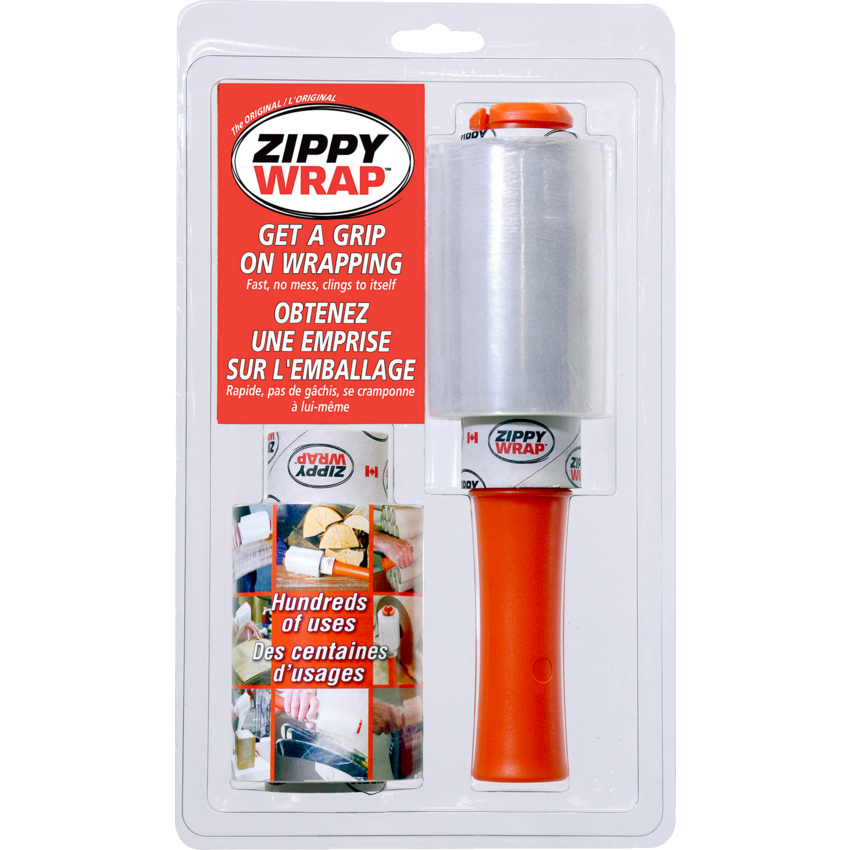 ZippyWrap™ MD Retail Pack 4" x 500'