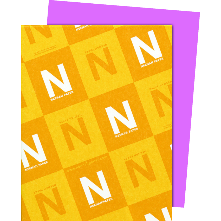 Neenah Astrobrights® Paper Letter Outrageous Orchid 500/pkg