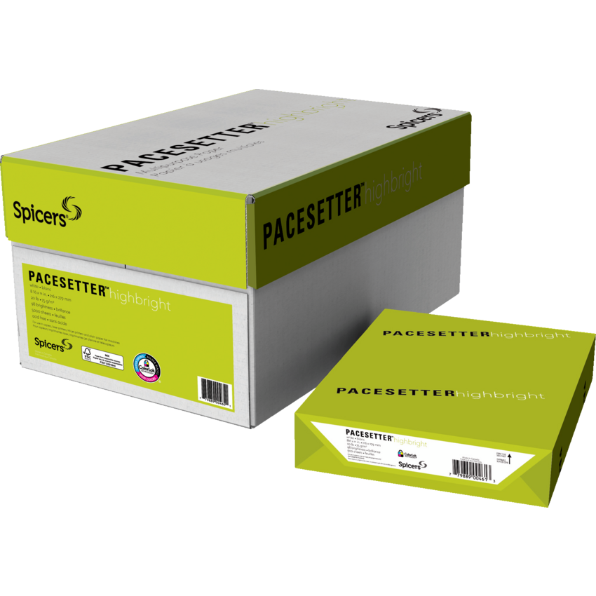 Pacesetter™ High Bright Multipurpose Paper 98B 20 lb 8-1/2" x 14" 500/pkg