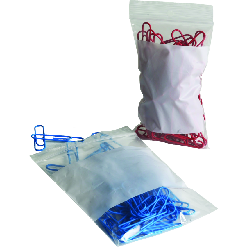 Resealable Poly Bags 6" x 9" 100/pkg