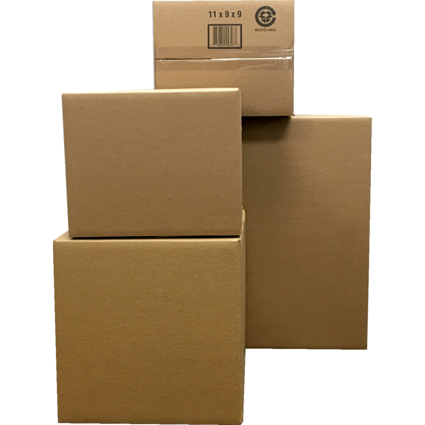 Kraft Corrugated Shipping Boxes 18"W x 12"D x 9"H 25/pkg