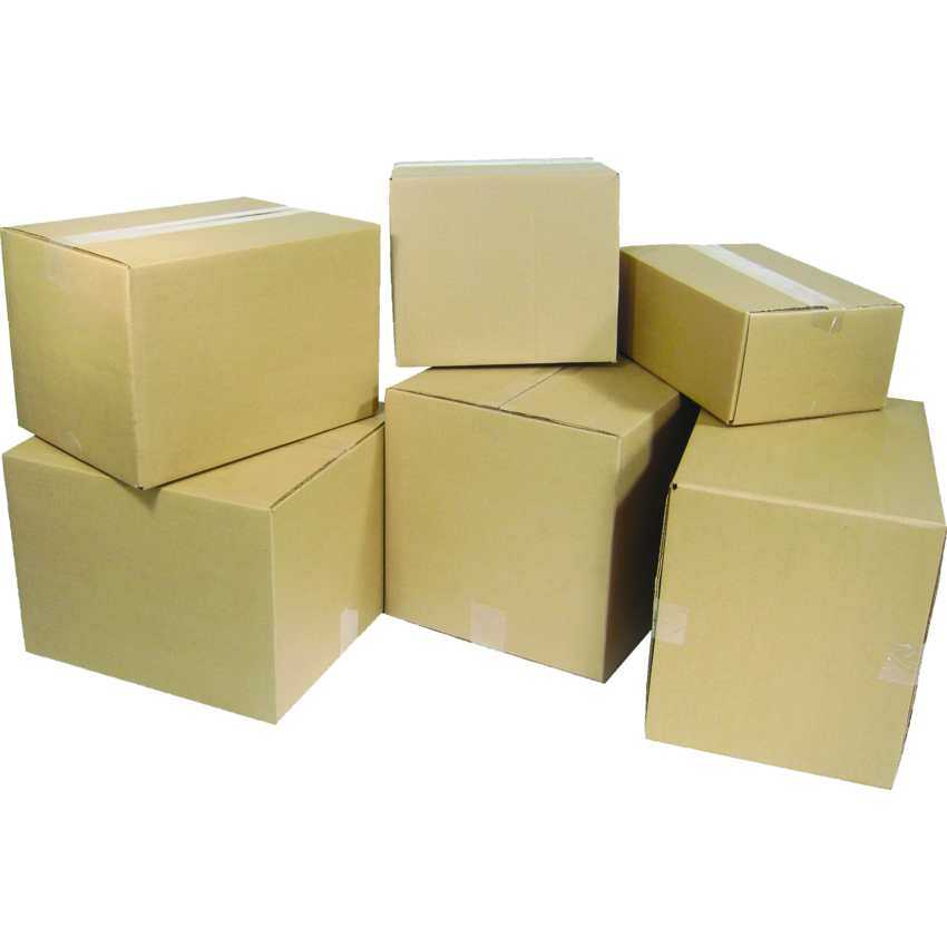 Kraft Corrugated Shipping Boxes 16"W x 12"D x 8"H 25/pkg