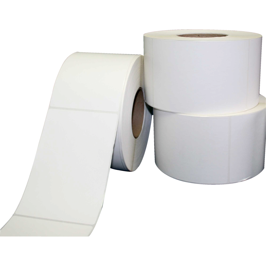 Industrial Direct Thermal Labels 4" x 6" 1,000 labels per roll White 4 rols/ctn