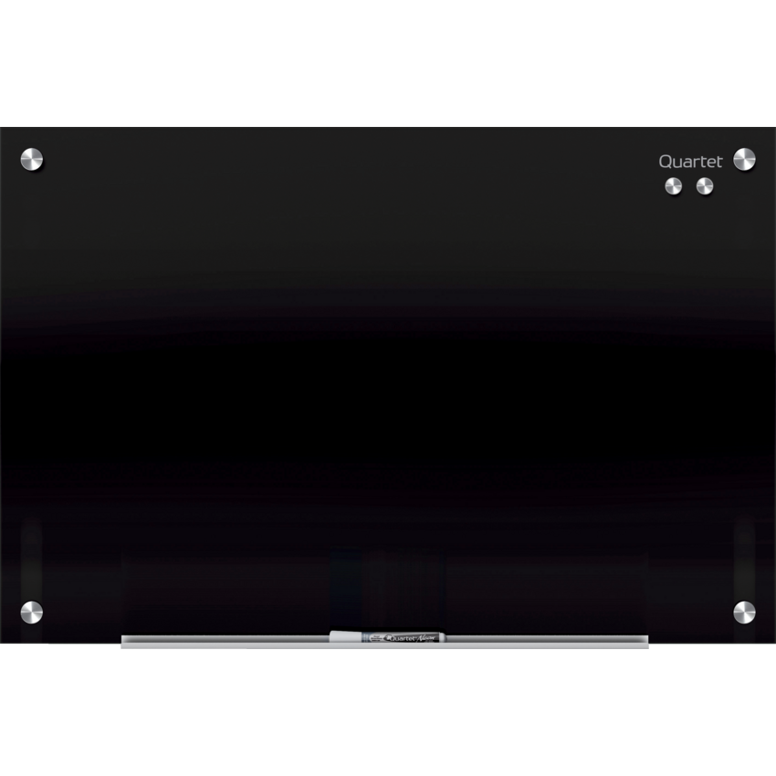 Quartet® Infinity™ Magnetic Glass Dry-Erase Board 48" x 72" Black