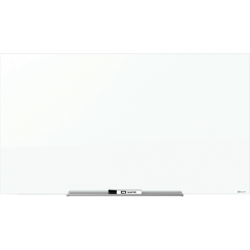 Quartet® InvisaMount™ Magnetic Glass Dry Erase Board 28" x 49